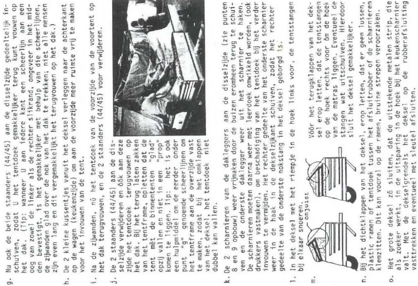 Alpen Kreuzer Select (1986) - HET AANKOPPELEN AAN DE AUTO. - 1