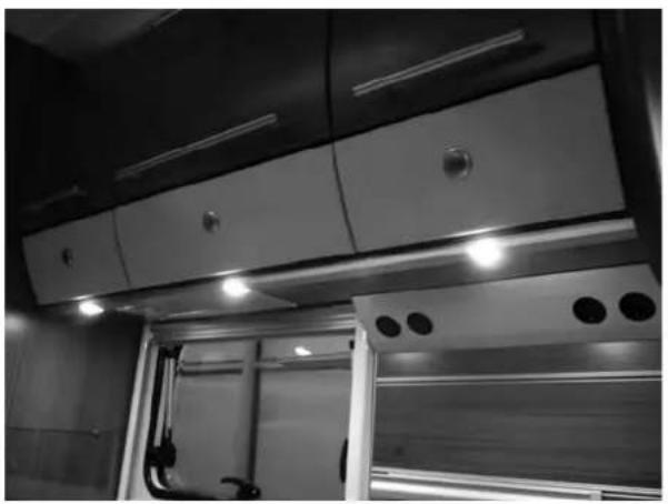 Fendt Brillant 650 TF (2013) - Beleuchtung im Caravan - 2