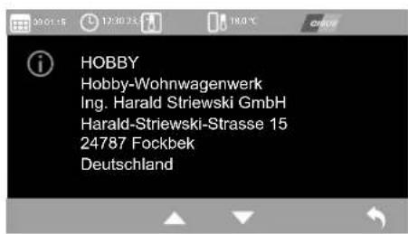 Hobby Premium (2016) - Einstellungsmenü (für Daten aus der Kopfzeile A) - 2