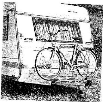 Bürstner Akzent (1999) - Fahrradhalterung - 1