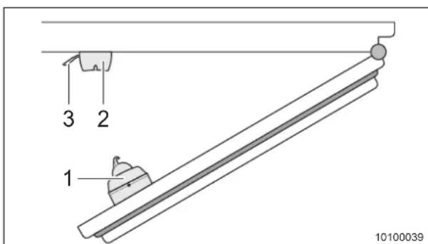 Adria Aviva 350 (2012) - Door arrester - 1
