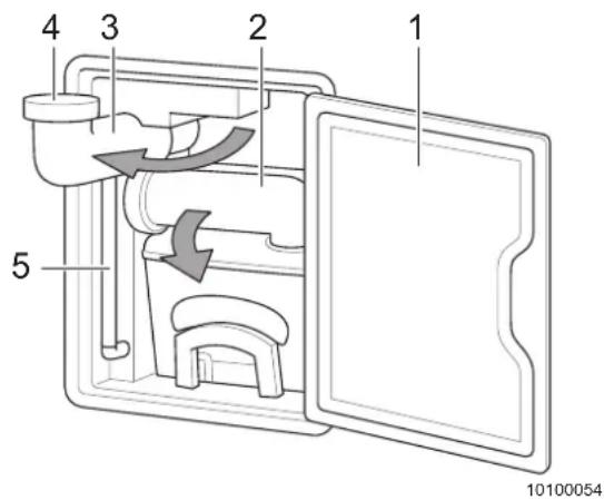 Adria Astella 553 (2012) - Water tank toilet C-402 C - 1