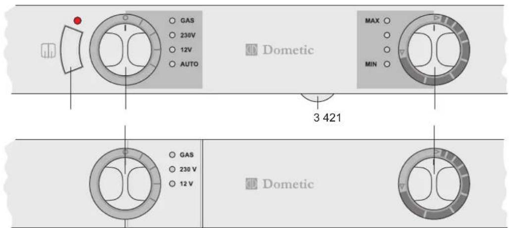 Adria Alpina 763 (2012) - Dometic 7 series with automatic or manual mode selection system - 1