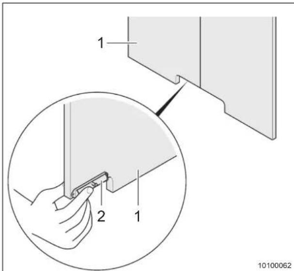 Adria Adora 643 (2012) - Furniture locks - bathroom - 1