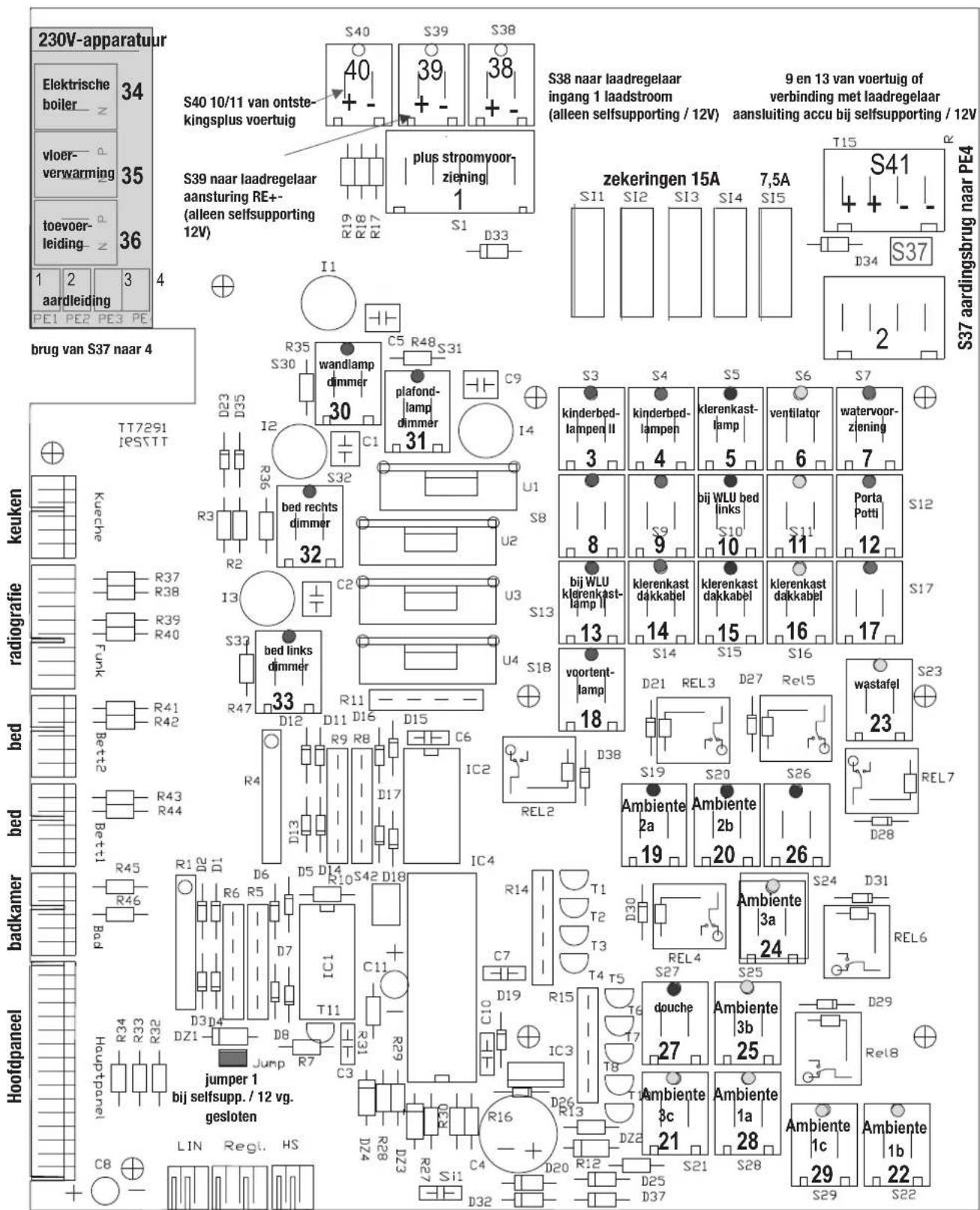 Hobby 2012 - Contactschema lichtregelsysteem - 1