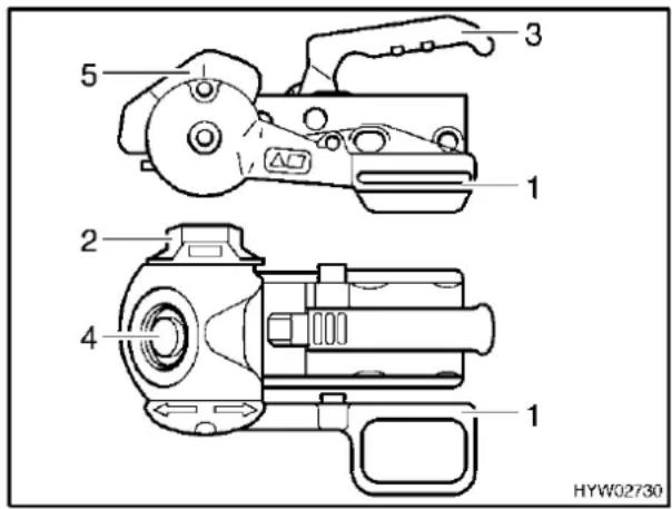 Bürstner Winner (2006) - Sicherheitskupplung AKS 1300 - 1