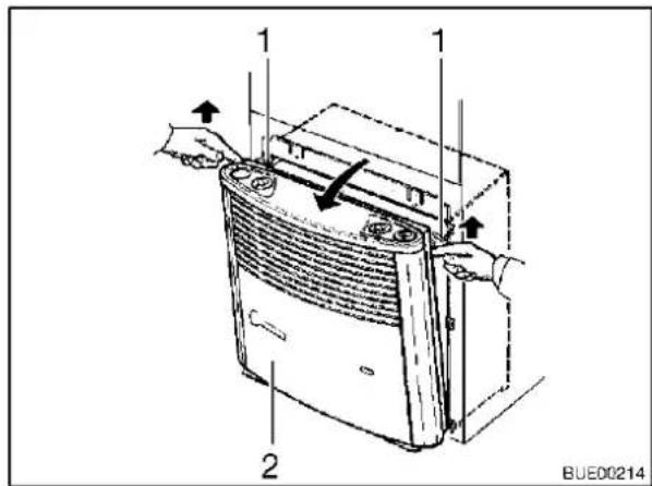 Bürstner Trecento (2006) - Batteriewechsel am Zündautomat: - 2