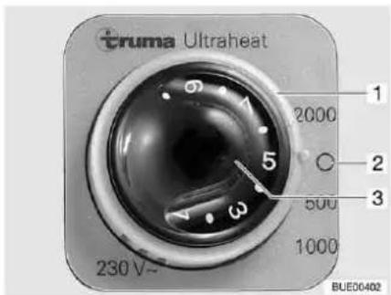 Bürstner Premio (2007) - Elektro-Zusatzheizung Ultraheat (Sonderausstattung) - 2