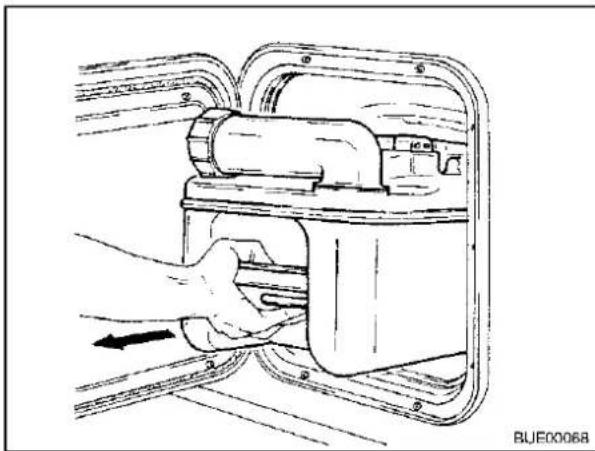 Bürstner Flipper (2005) - Toilette vorbereiten: - 3