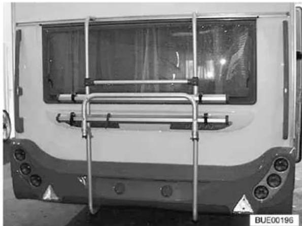 Bürstner Flipper (2005) - Fahrräder aufladen: - 2