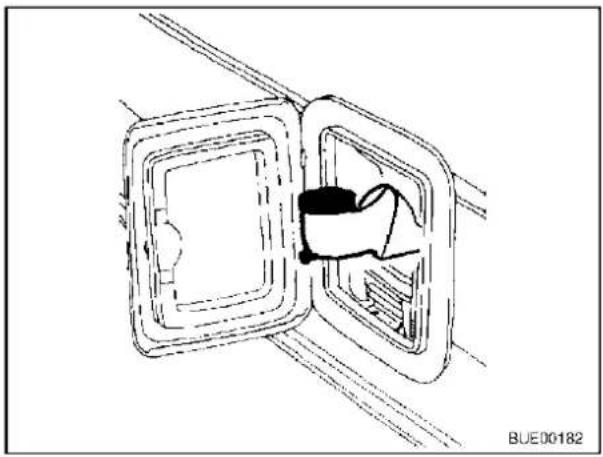 Bürstner Flipper (2005) - Wassertank befüllen: - 1