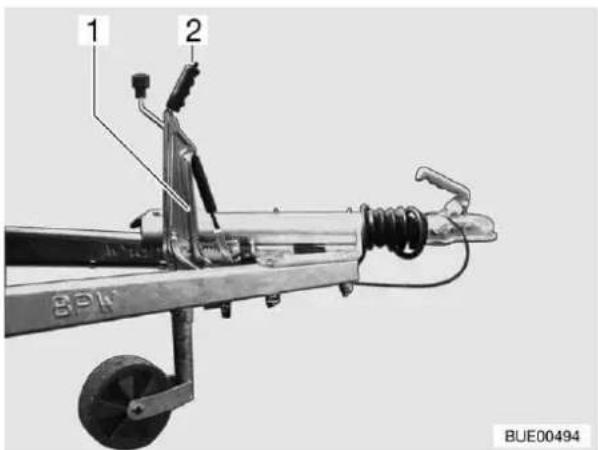 Bürstner Flipper (2005) - Feststellbremse - 2