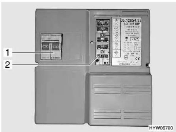 Bürstner Flipper (2005) - Betrieb über Batterie - 1
