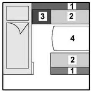 Bürstner Flipper (2005) - Bettverbreiterung zur Liegewiese (Sonderausstattung) - 1