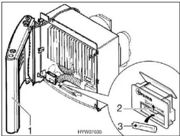 Bürstner Belcanto (2006) - Batteriewechsel am Zündautomat: - 3