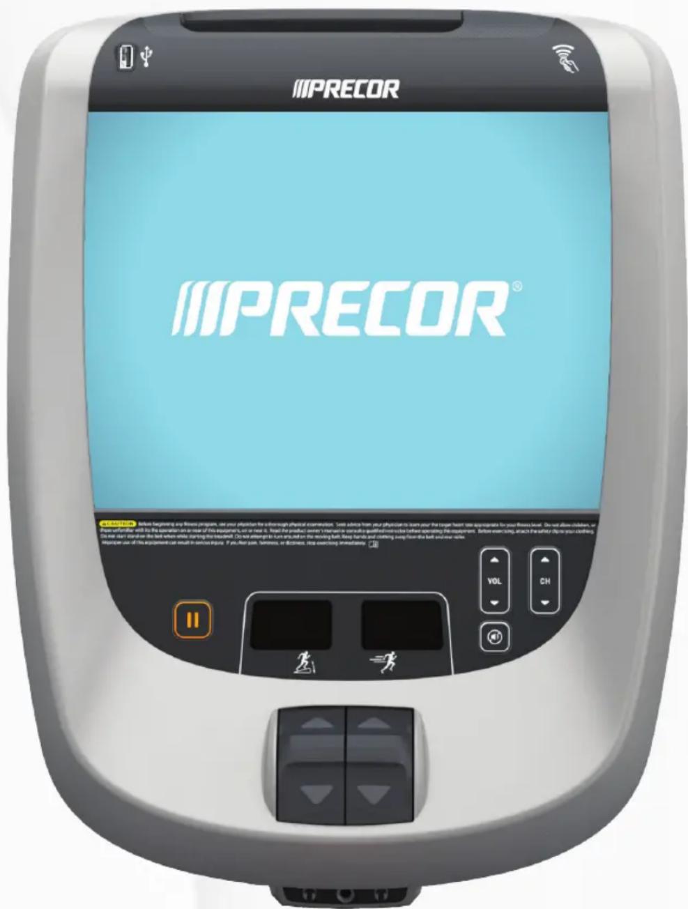 Precor TRM 885 - Betrieb und Instandhaltung der P80-Konsole - 1