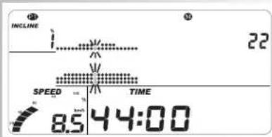 INCLINE 22 SPEED TIME 8.5 44:00