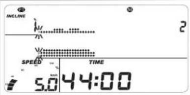 INCLINE 2 SPEED TIME 5.0 44:00