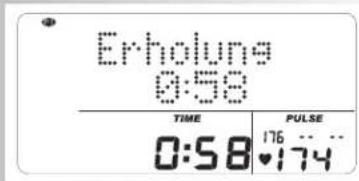Erholungs 0:58 TIME PULSE 0:58♥174