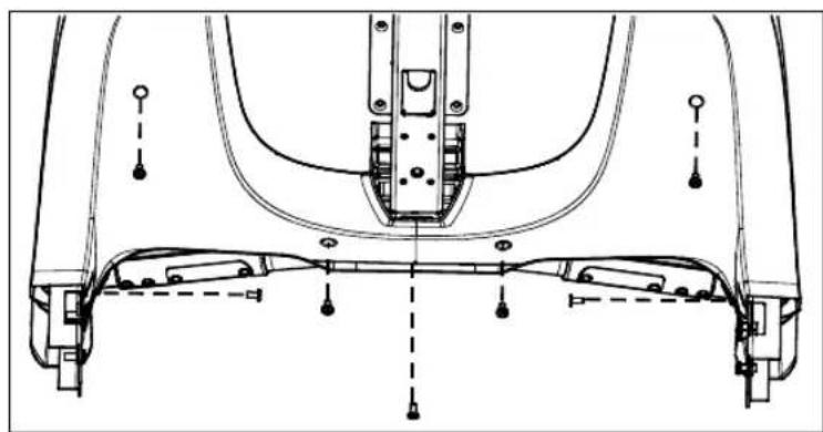 Precor TRM 833 - So bauen Sie die Verkleidung erneut zusammen: - 1