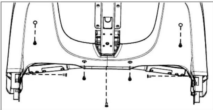 Precor TRM 811 - So packen Sie die Kabel aus: - 2
