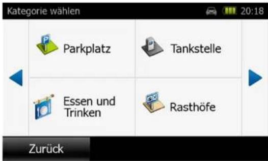FALK NEO - Zieleingabe über die Auswahl eines Sonderziels (POI) - 2