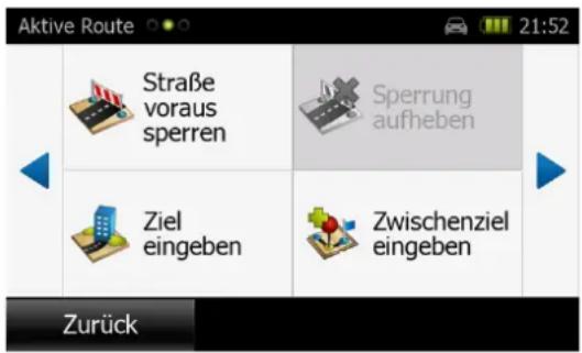 FALK NEO - Eingabe eines Ziels als Zwischenziel - 1