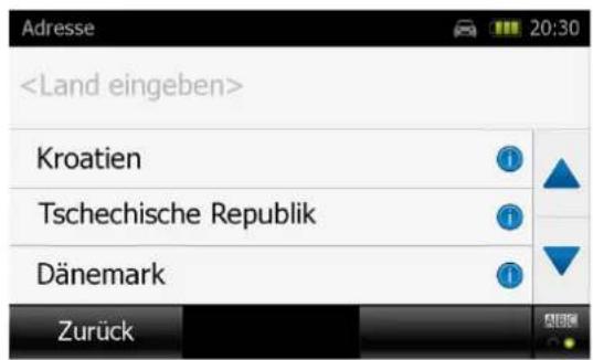 FALK NEO - Land wählen - 2