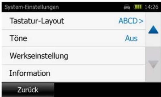 FALK NEO - Werkseinstellungen - 1