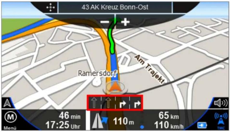 43 AK Kreuz Bonn-Ost Am Trajekt Ramersdorf 46 min 17:25 Uhr 110 m 65 km 110 km/h Menu TMC