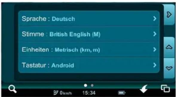 CARTREK Mireo (2500) - Auswahl der Sprache - 1