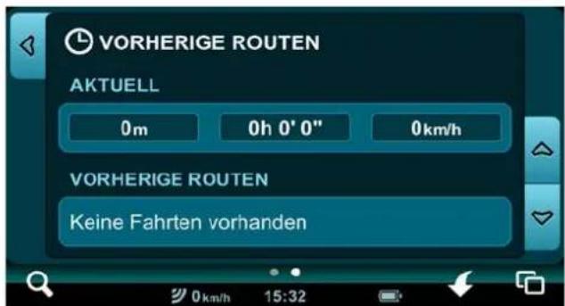 CARTREK Mireo (2500) - Benutzen der vorherigen Route - 1