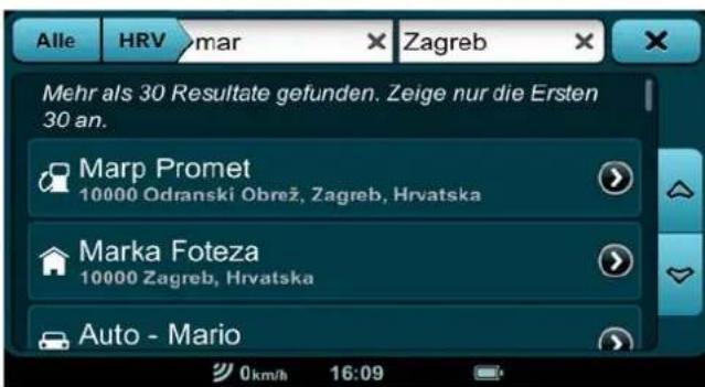 CARTREK Mireo (2500) - Wie Sie sich ein Suchergebnis in der Kartenansicht anzeigen lassen - 1