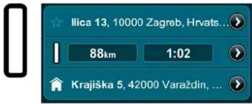 CARTREK Mireo (2500) - Das inaktive Routen Symbol - 1