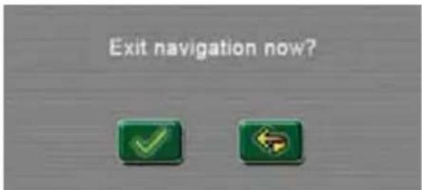 Exit navigation now?