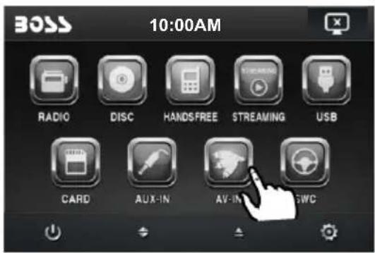 BOSS 10:00AM RADIO DISC HANDS/FREE STREAMING USB CARD AUX-IN AV-IN GWC