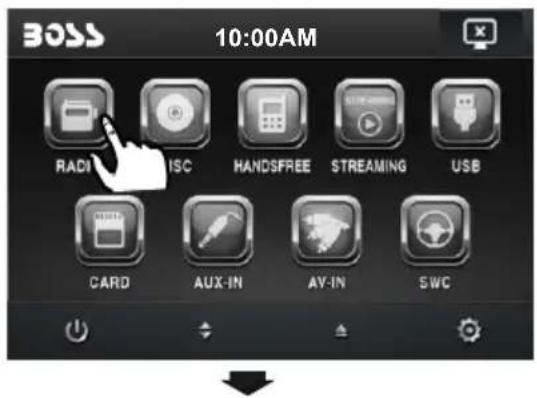 BOSS 10:00AM RADIO MISC HANDSFREE STREAMING USB CARD AUX-IN AV-IN SWC