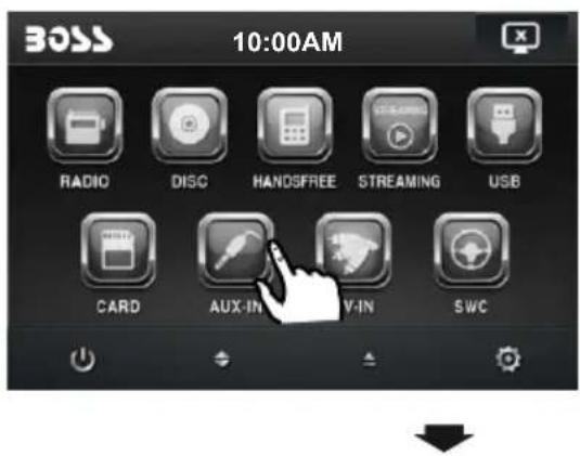 BOSS 10:00AM RADIO DISC HANDSFREE STREAMING USB CARD AUX-IN V-IN SWC