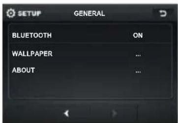 SETUP GENERAL BLUETOOTH ON WALLPAPER ... ABOUT ...
