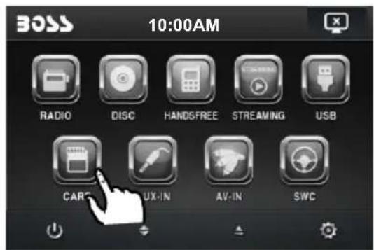 BOSS 10:00AM RADIO DISC HANDSFREE STREAMING USB CAR UX-IN AV-IN SWC