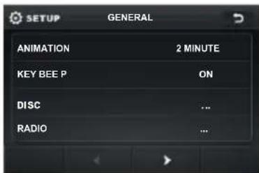 SETUP GENERAL ANIMATION 2 MINUTE KEY BEE P ON DISC ... RADIO ...