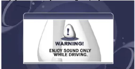 Bullit NAV3500BT - Drive Warning - 1