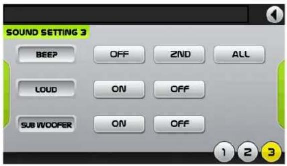 Bullit NAV3500BT - SOUND CONTROL - 3