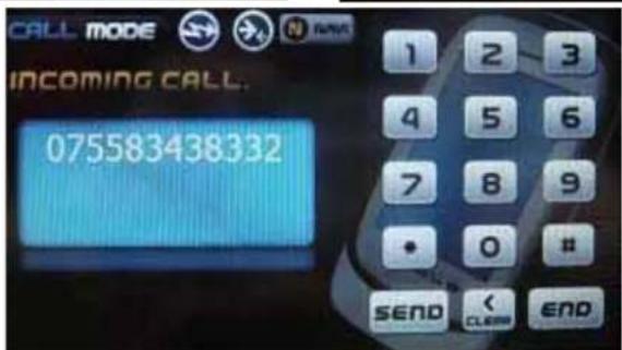 Bullit NAV3500BT - Call mode - 4