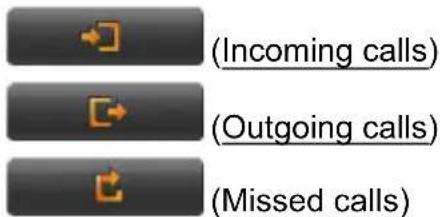 Sungoo 43.01 - Calling most recently dialled, received or missed numbers - 2