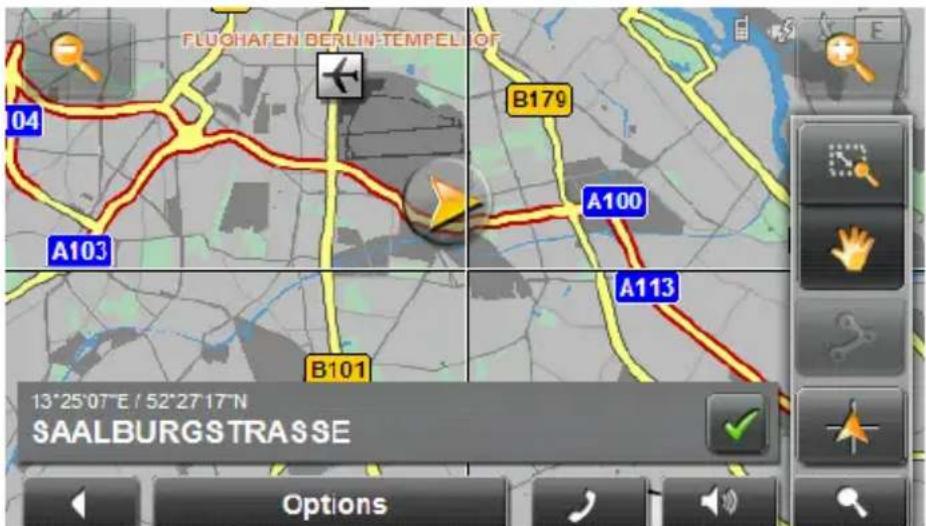 Sungoo 43.01 - Map in Destination search mode - 1