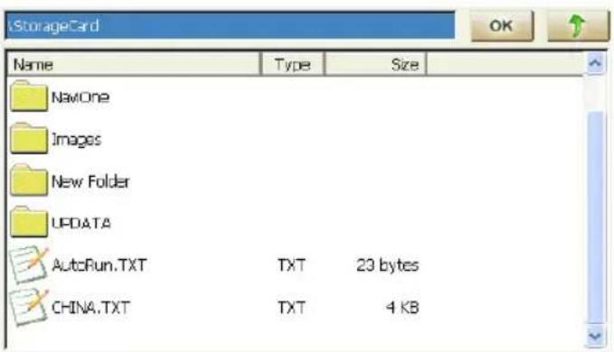 RoadNavigator RN 66 - Opening text files - 1