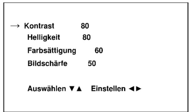 Luis DF-6700 - BILDEINSTELLUNGEN - 1