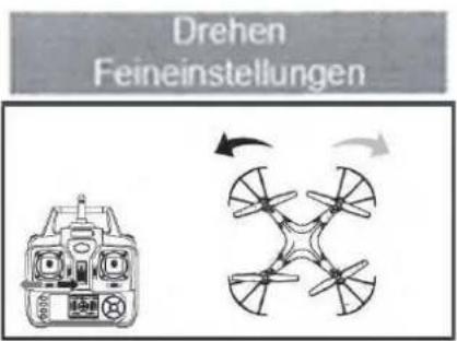 Syma X5HW - Feineinstellungen - 3
