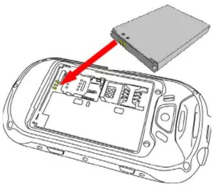 NGM Explorer - Inserting the battery - 1